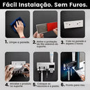Suporte Automático UV Antibacteriano para Escova de Dentes com Aplicador de Pasta