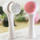 Escova de Limpeza Facial de Silicone