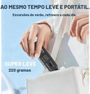 Ventilador Portátil Turbo LED – Frescor em Qualquer Lugar